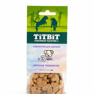 Лакомство для щенков Творожное печенье (70 г)