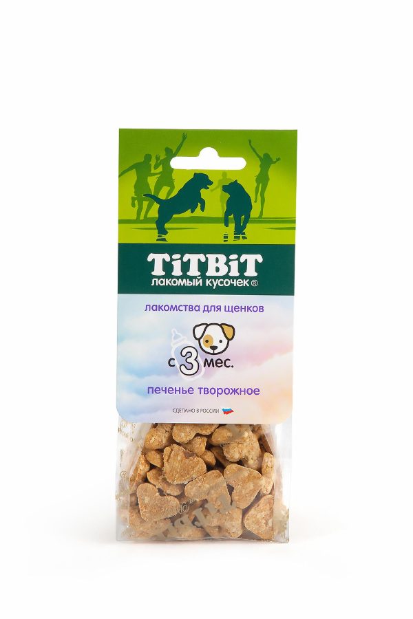 Лакомство для щенков Творожное печенье (70 г)