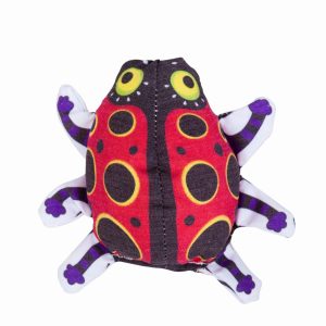Игрушка для кошек "Божья коровка" с валерианой (20 г)