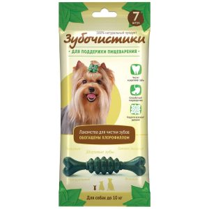 Зубочистики "Мятные" для собак мелких пород, 7шт (60 г)
