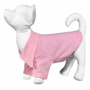 Футболка для собак, розовая (XL)