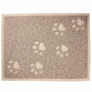 Коврик для кошачьего туалета прямоугольный, бежевый (40*30 см)
