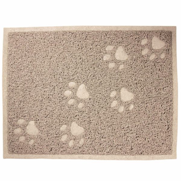 Коврик для кошачьего туалета прямоугольный, бежевый (40*30 см)