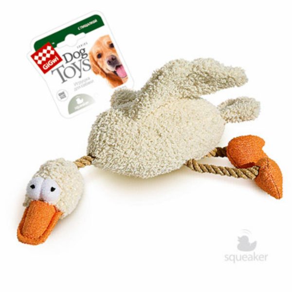 Утка, игрушка с пищалкой, 32 см (124 г)