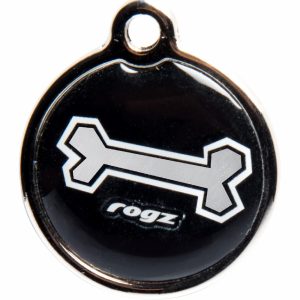 Адресник металлический "Черная косточка" (ЮАР) (M)