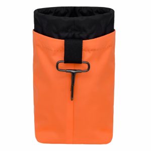 Сумочка для лакомств "Флам", оранжевая, для собак и кошек (120 г)