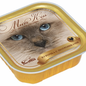 Консервы для кошек "МуррКисс" курочка с потрошками (100 г)
