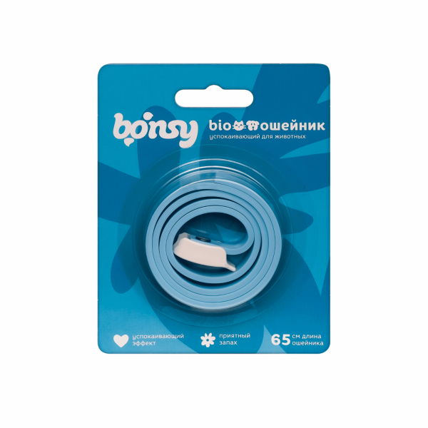 Bonsy Успокаивающий БИОошейник для кошек и собак, 65 см (65  см)