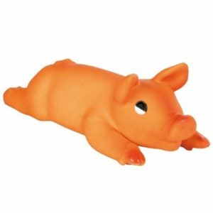 Игрушка д/собак Поросенок, латекс, 13,5 см (10 г)