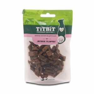 вяленые лакомства: легкое телячье для кошек (20 г)