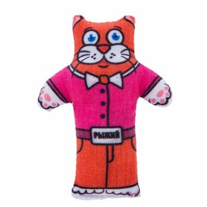 Игрушка для кошек "Котик", с валерианой (20 г)