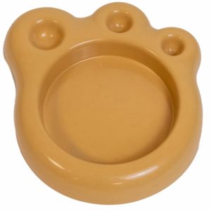 Миска для кошек "Лапа", пластиковая (85 г)