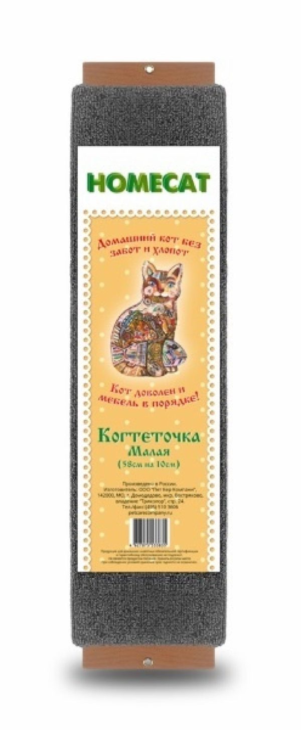 Когтеточка с кошачьей мятой, малая, 58х10 см (494 г)