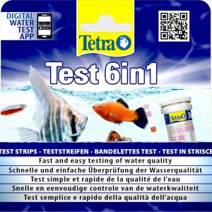 Тест для воды 6 в 1, экспресс-полоски (10 шт.)