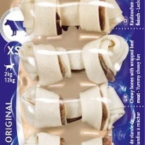 Косточки для мелких собак с говядиной, 7,5 см (138 г)