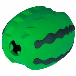 Игрушка "Арбуз" для собак с ароматом курицы, зеленая (15 см)