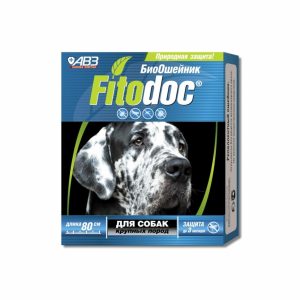 FITODOC ошейник репеллентный био для собак крупных пород, 80 см (80 см)