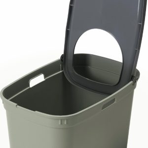 Закрытый туалет для кошек Top Cat RECYCLED, серый, 59x39x38 см (59x39x38 см)