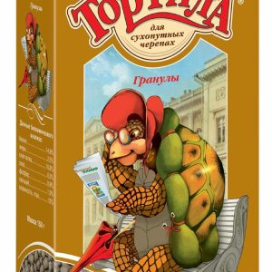 ТОРТИЛА Гранулы, корм для сухопутных черепах, коробка (150 г)