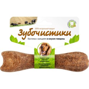 "Зубочистики" для собак средних пород со вкусом говядины (95 г)