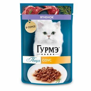 Паучи для кошек Нежное филе с ягненком, 1 шт (1 шт)