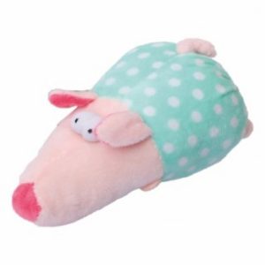 Игрушка для собак "Поросенок", с пищалкой (100 г)