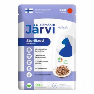 Пауч для стерилизованных кошек с говядиной (кусочки в желе) (85 г)
