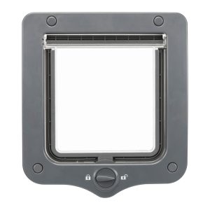 Дверца для кошки 2-Way, 20 * 22 см, серая (395 г)