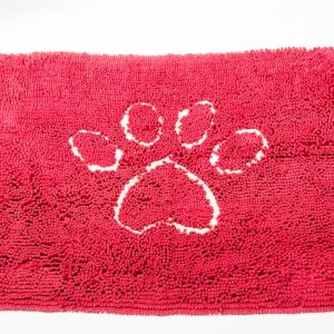 Коврик для собак супервпитывающий Doormat M, 51*79см, красный (953 г)