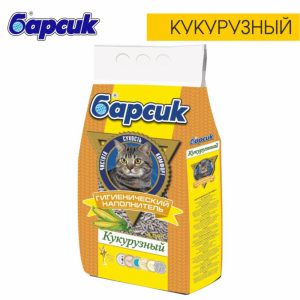 Кукурузный наполнитель "Барсик" (2.6 кг)