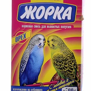 Для волнистых попугаев с орехами (коробка) (500 г)