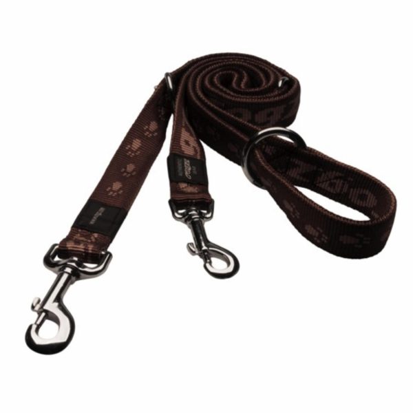Поводок-перестежка "Alpinist", шоколадный (ЮАР) (L)
