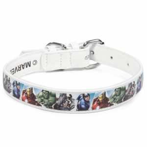 Ошейник кожаный "Marvel" Мстители (85 г)