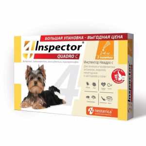 Капли на холку  для собак 1-4кг, 3 шт (25 г)