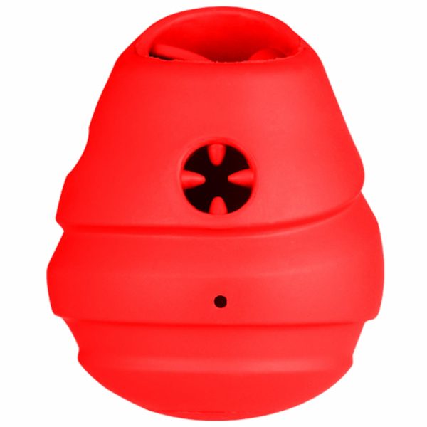 Игрушка для собак с ароматом бекона, красная (8х9,5 см)