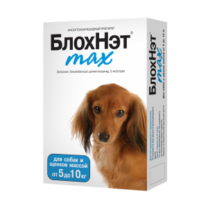 Астрафарм БлохНэт® max для собак и щенков массой от 5 до 10 кг, 1мл (20 г)