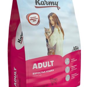 Сухой корм для взрослых кошек старше 1 года с телятиной (400 г)
