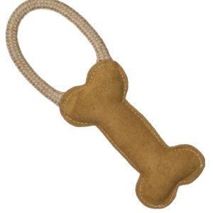 Игрушка из буйволиной кожи, косточка (220 г)