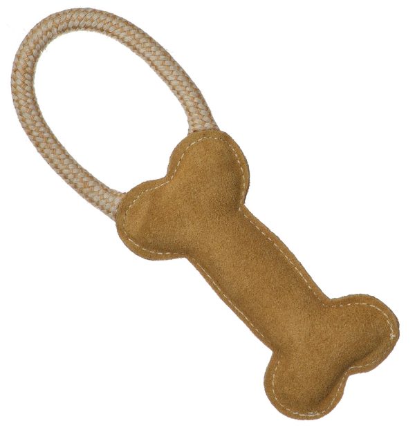 Игрушка из буйволиной кожи, косточка (220 г)