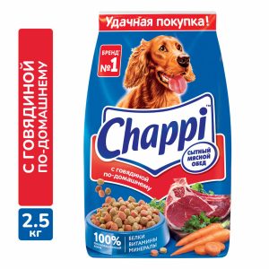 Сухой для собак «Сытный мясной обед. С говядиной по-домашнему» (2.5 кг)