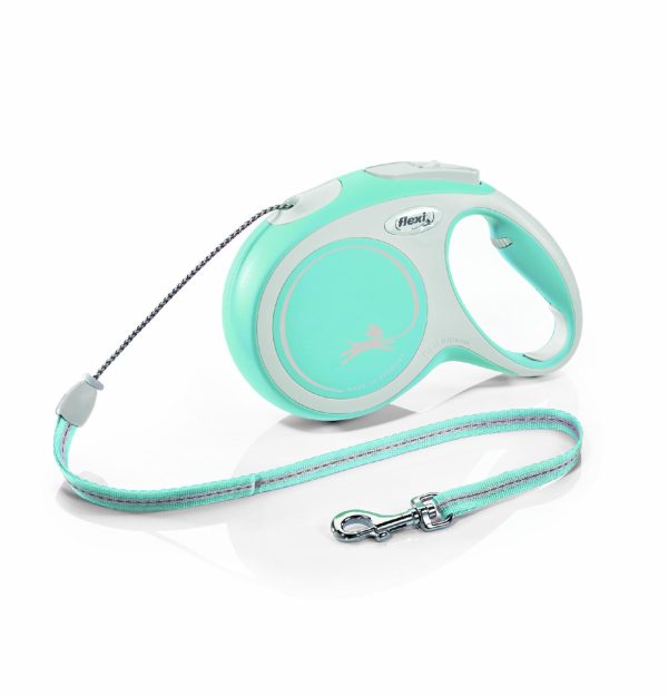 Рулетка-трос для собак до 20кг, 8м, голубая (New Comfort M Cord 8m light blue) CF20C8.251.HBL.20 (M)