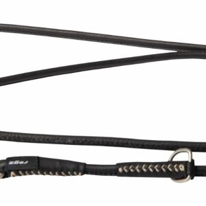 Поводок серия "Leather", черный (ЮАР) (2 м)
