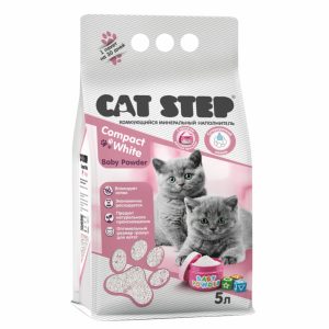 Комкующийся минеральный наполнитель "Baby Powder" для котят (5 л)