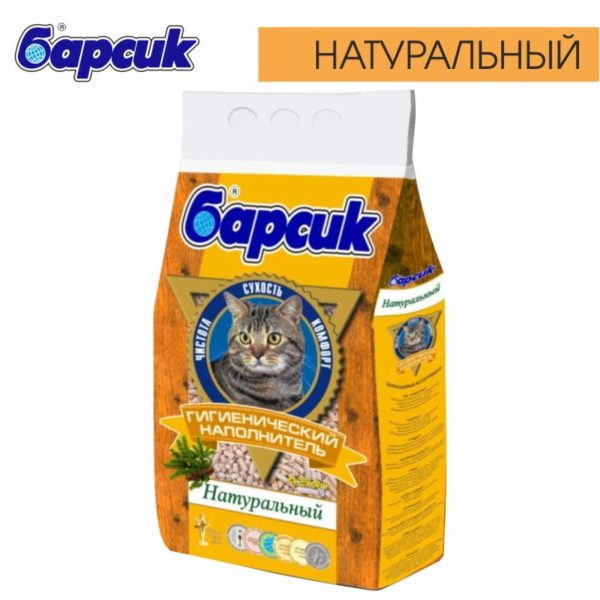 Древесный наполнитель "Натуральный" (2.6 кг)