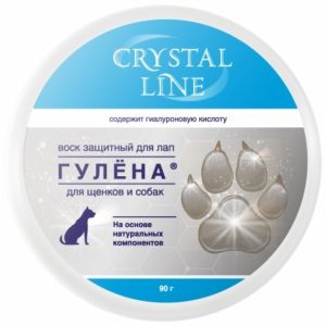 Гулена защитный воск для лап Crystal line (90 г)