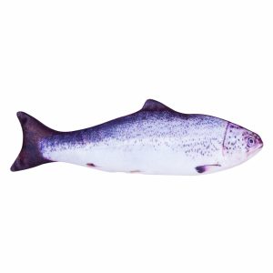 Игрушка для кошки "Форель", с валерианой и кошачьей мятой (30 г)