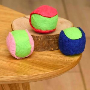 Игрушка теннисный мяч для собак, набор 3 штуки (3 шт)