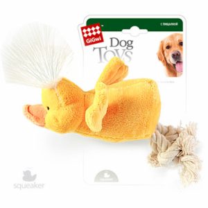 Утка, игрушка с пищалкой, 15 см (83 г)