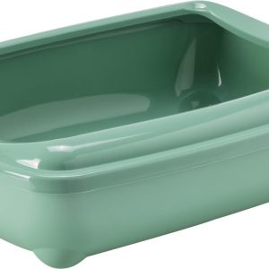 Туалет-лоток средний с рамкой Artist Medium + rim, 42х30х12см, зеленый (400 г)