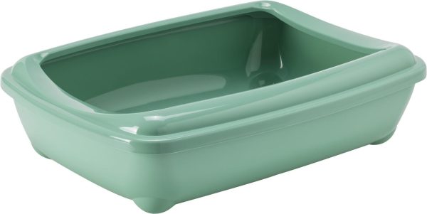 Туалет-лоток средний с рамкой Artist Medium + rim, 42х30х12см, зеленый (400 г)
